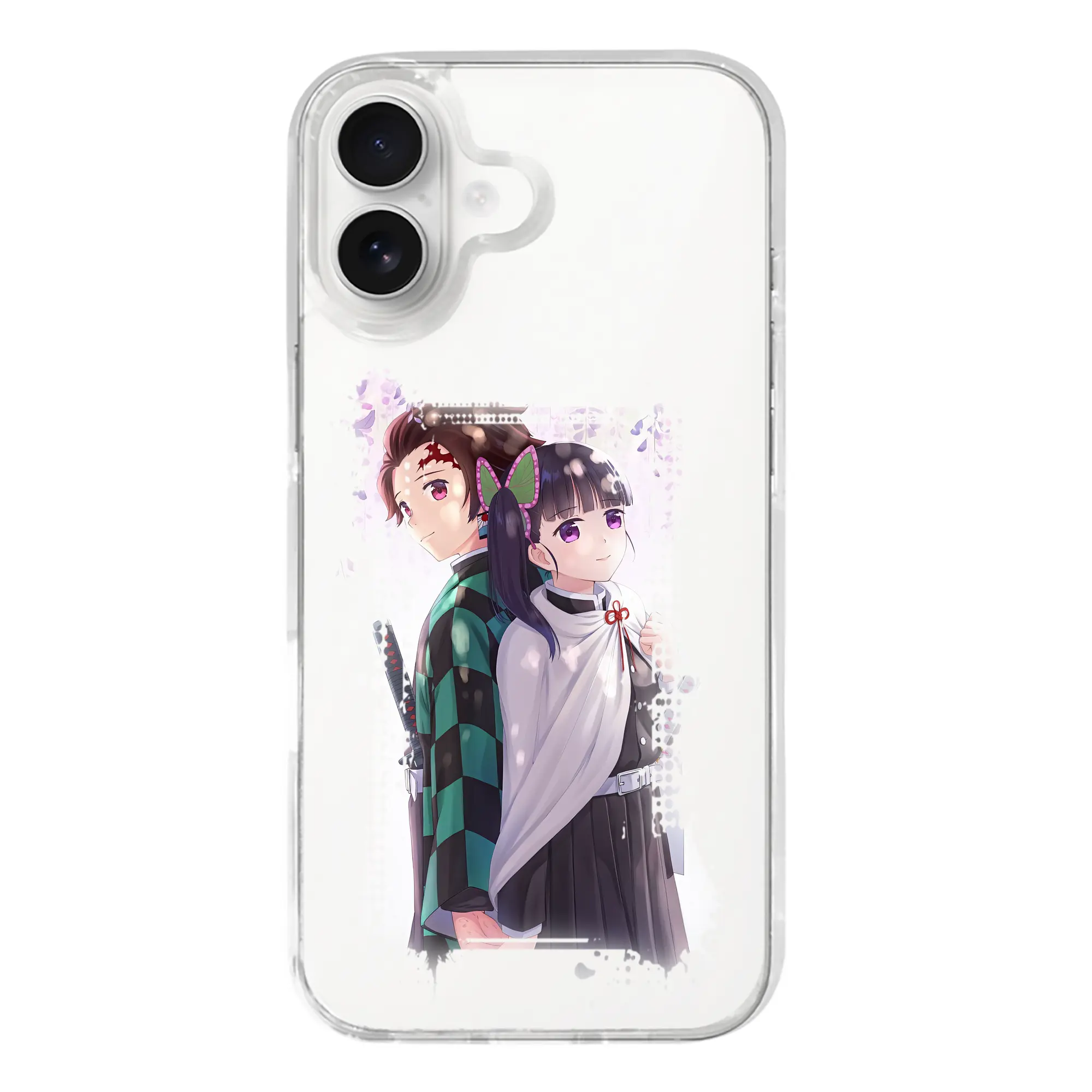 鬼滅の刃 グッズ,栗花落 カナヲ - iPhone 17シリーズ 透明スマホケース – 薄型・耐衝撃・精密フィット保護カバー